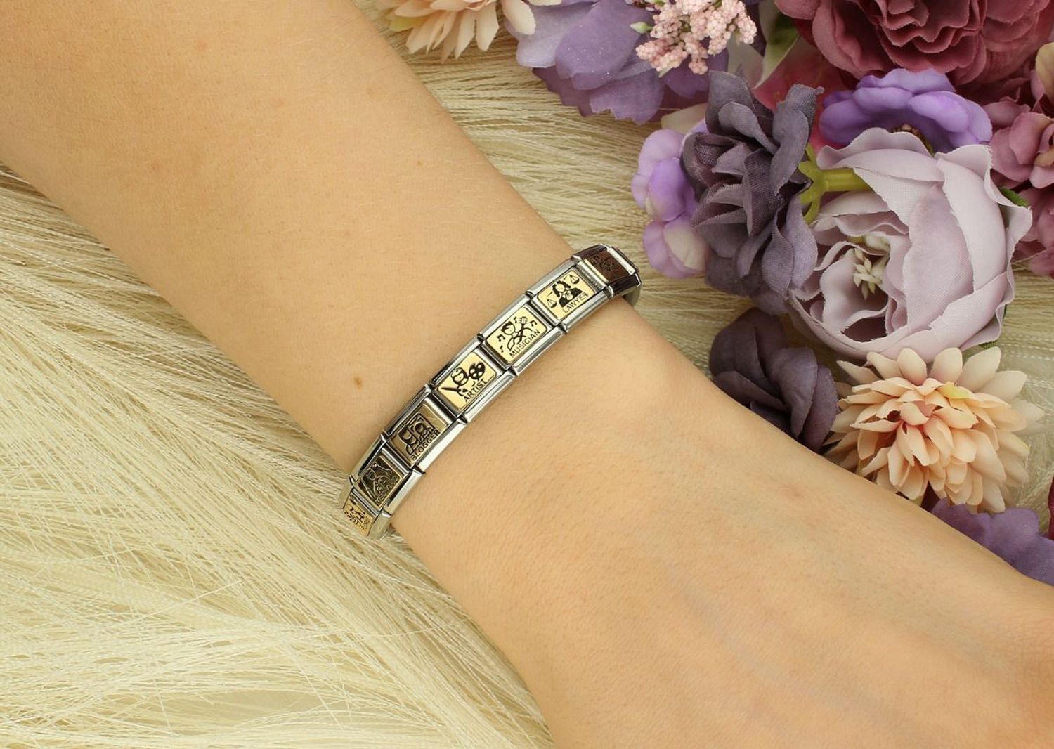 Nomination Link 18K zawieszka złoto 'Muzyk' 030166 11 ✓ Zawieszki Nomination ✓ Wyjątkowy prezent ✓ Nomination ✓ Bransoletka Nomination ✓ Bransoletka ze stali ✓ Gwarancja najniższej cen.jpg